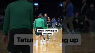 Celebrity Tatum Warming Up for 76ers Game 🔥 Net Worth
