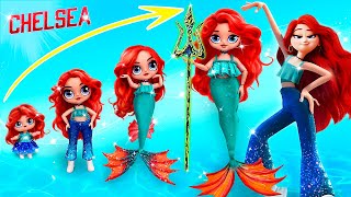 Chelsea la Sirena Creciendo / 32 manualidades de Kraken para muñecas LOL OMG
