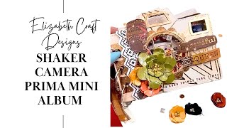 PRIMA DIAMOND SHAKER CAMERA MINI ALBUM PROCESS TUTORIAL