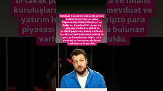 Batuhan Karadeniz hakkında kırmızı bülten kararı!!!