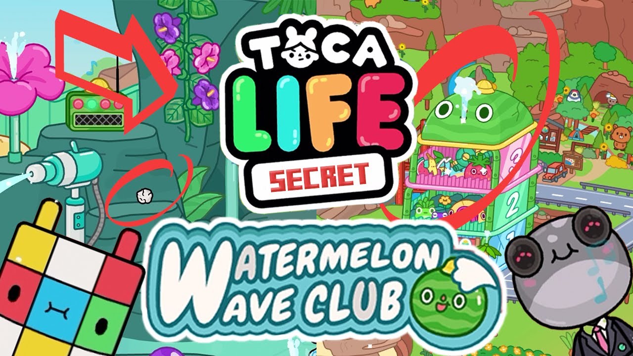 WATERMELON WAVE CLUB SECRETS TOCA LIFE WORLD NEW CRUMPETS! YouTube