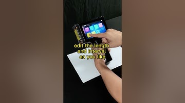 How to edit multiple lines and print with our handheld inkjet printer?#ink #printing #inkjetprinting