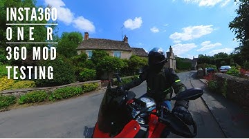 Insta360 One R 360 module test @ 50fps