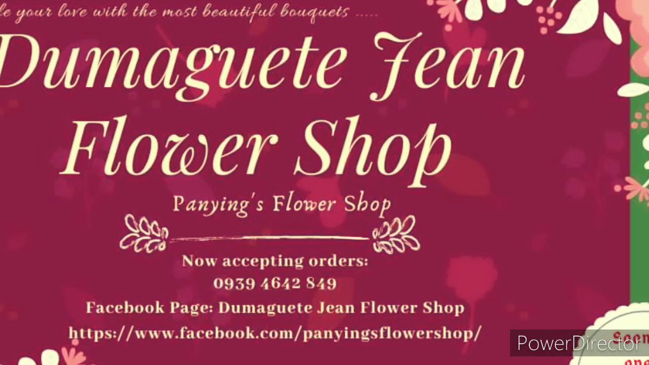 DUMAGUETE FLOWER SHOP YouTube