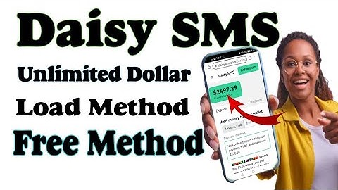 Daisy SMS: ভার্চুয়াল নম্বর ডলার লোড 💸–আপনার কি লাভ হবে?🚀 #Daisysms #daisy