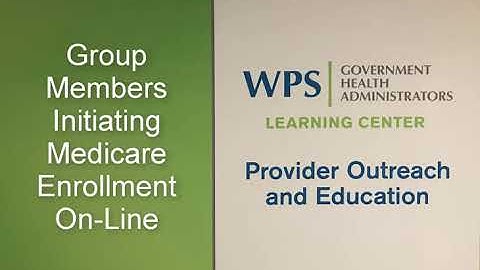 Internet-Based PECOS - Enrolling a Group Member Initially