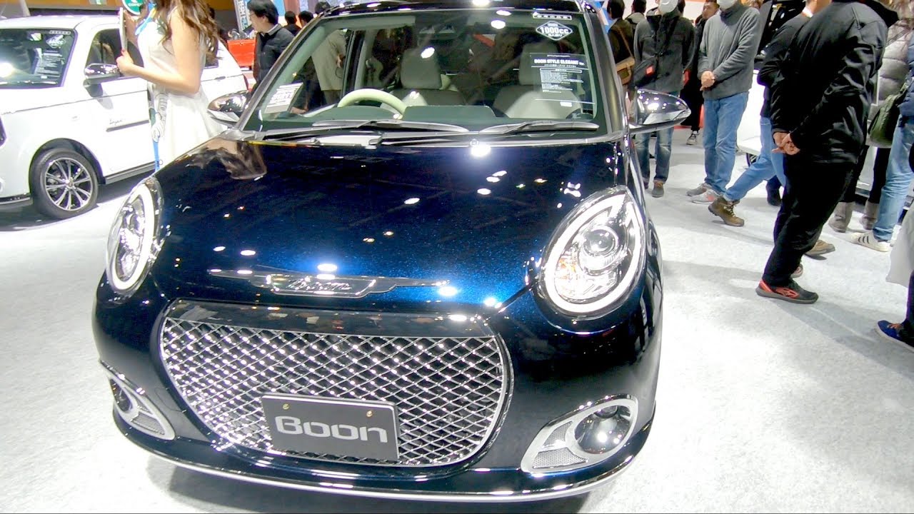 【新車新発売】かわいい車だね！ダイハツ 新型Boon（ブーン） オートメッセ大阪 alandscape - YouTube