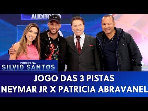 Jogo das 3 Pistas - Neymar Jr X Patricia Abravanel | Programa Silvio Santos (21/07/19)