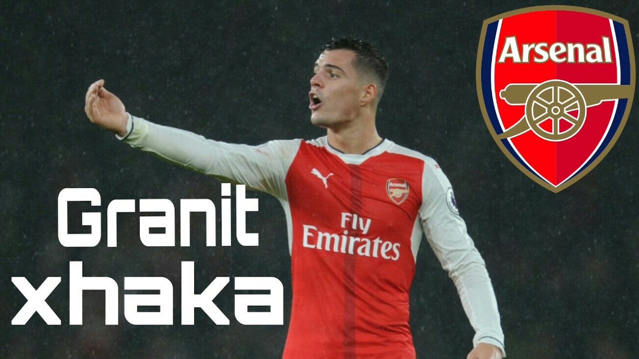Granit Xhaka•Goals & Skills•2016/17•Arsenal YouTube