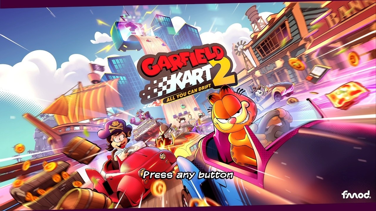 I dont Like Mondays So I play Garfield Kart 2 All you can drift
