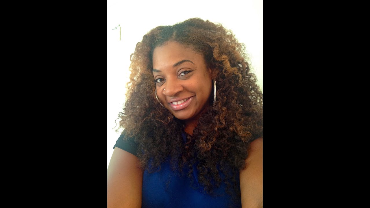 How To Do A Braidout Onyc 3b 3c Kinky Curly Long Hair Youtube