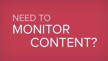 Content Monitoring Tool