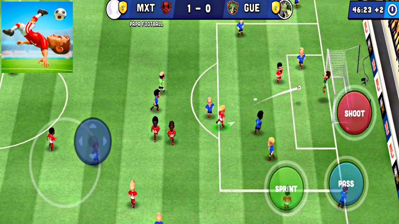 Mini Football Android Gameplay Walkthrough #4 - YouTube