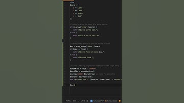 Which is faster for array lookup in PHP? in_array vs array_search – Which is Better for #php Array