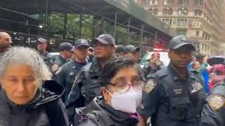 More Than 100 People Arrested After Climate Protest In New York City
