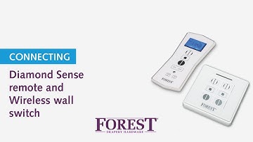 Forest Diamond Sense Remote & Wall Switch programming