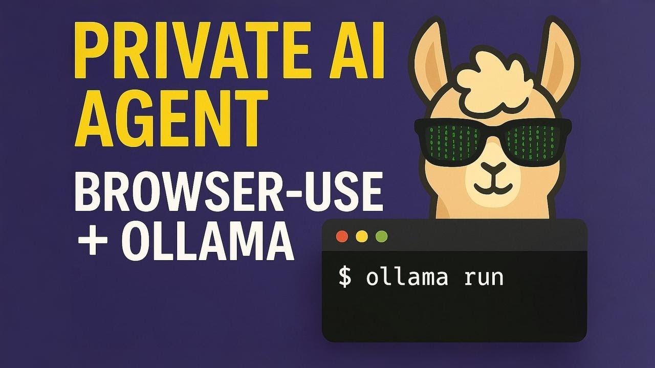 Private AI Agent: Browser-Use + Ollama