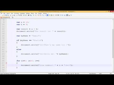 تعلم لغة JavaScript في أقل من 40 دقيقة - YouTube