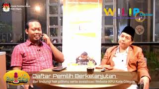 PODCAST KPU Kota Cilegon - Sosialisasi Pemilu Serentak Tahun 2024
