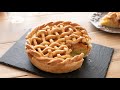 スイートポテト・アップルパイの作り方 Sweet Potato Apple Pie＊Eggless｜HidaMari Cooking