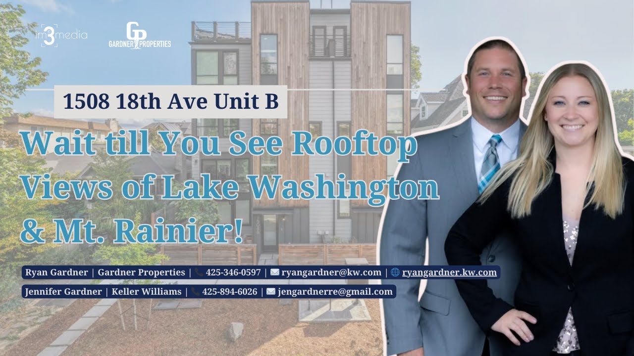 City Living with Stunning Lake & Mountain Views | 2 Bed, 1.75 Bath Home