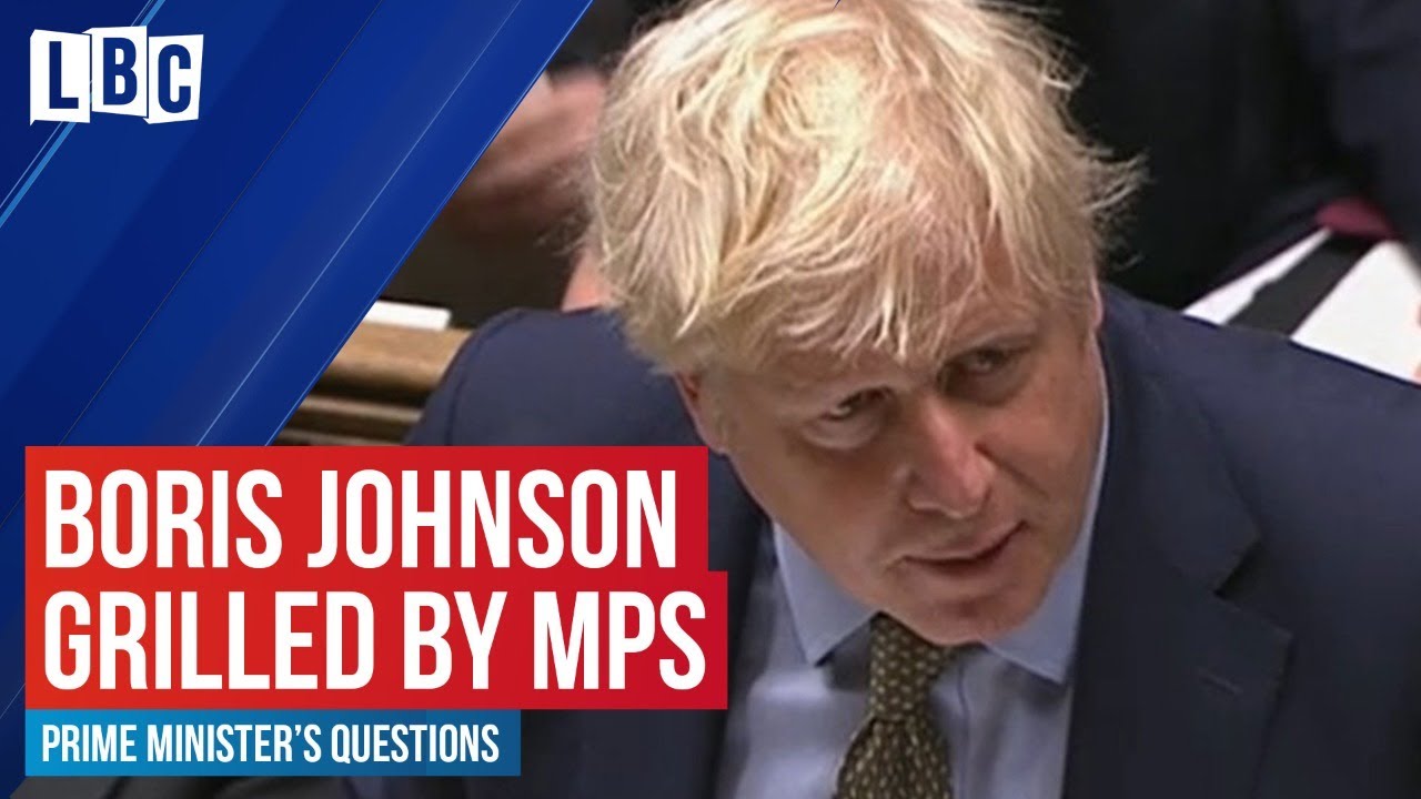 Boris Johnson V Jeremy Corbyn At Pmqs Prime Minister S Questions Lbc Youtube