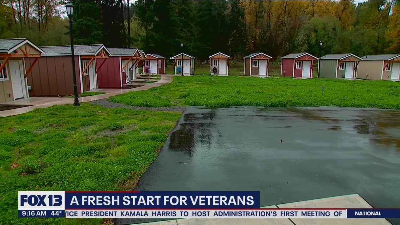 Orting veterans village gives service members fresh start FOX 13