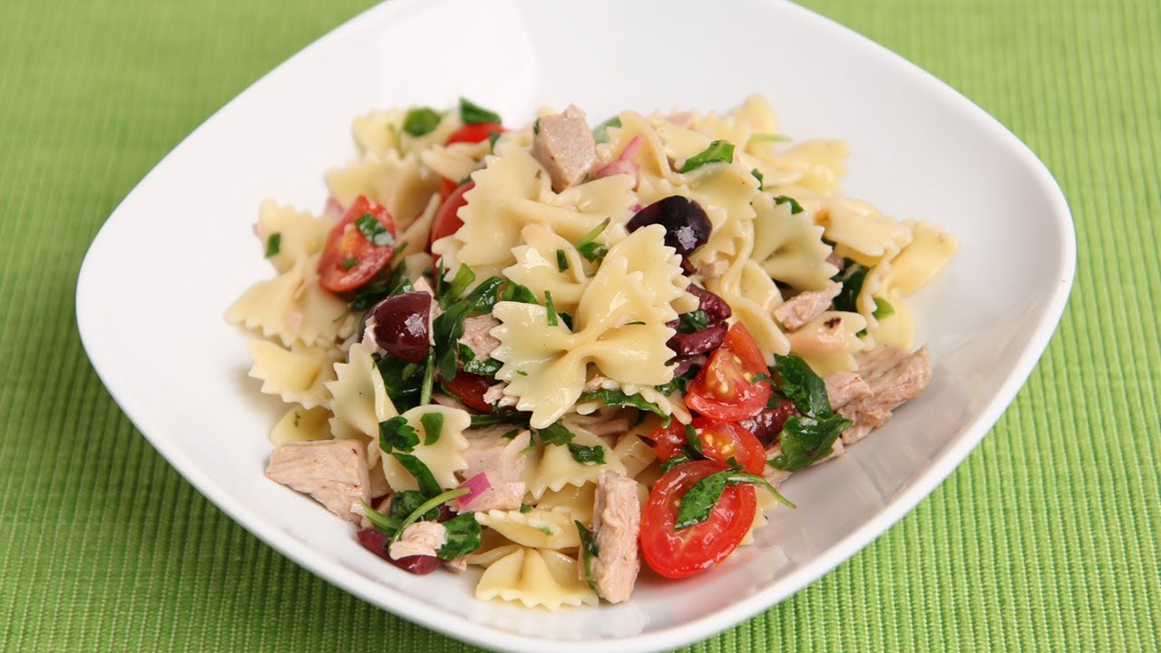 Italian Tuna Pasta Salad Recipe - Laura Vitale - Laura in the Kitchen Episode 757