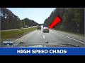 High-Speed Pursuit Ends in Chaos