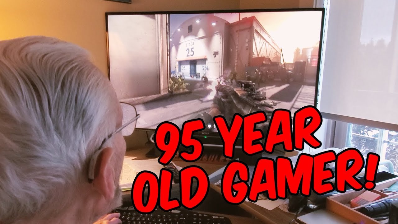 95 Year Old Gamer | Roy G - SENIOR GAMER
