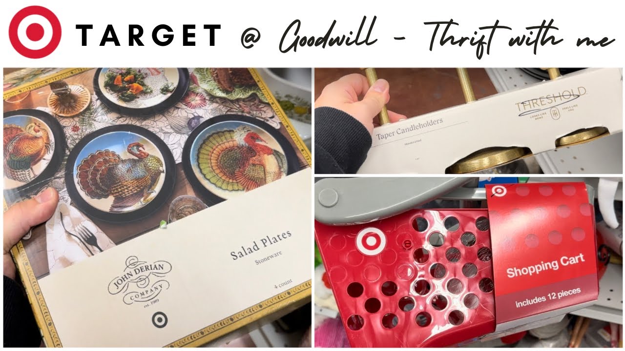 New and low priced Target finds at Goodwill #thriftwithme # ...