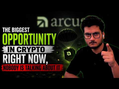BIGGEST OPPORTUNITY IN CRYPTO RIGHT NOW! DONT MISS ARCUS Robinhood AIRDROP