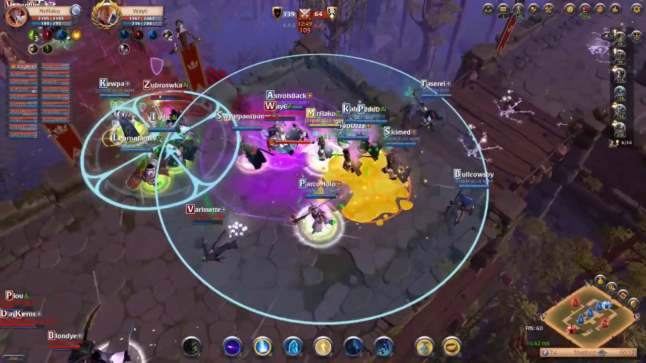 Albion Online City GvG Blue Army