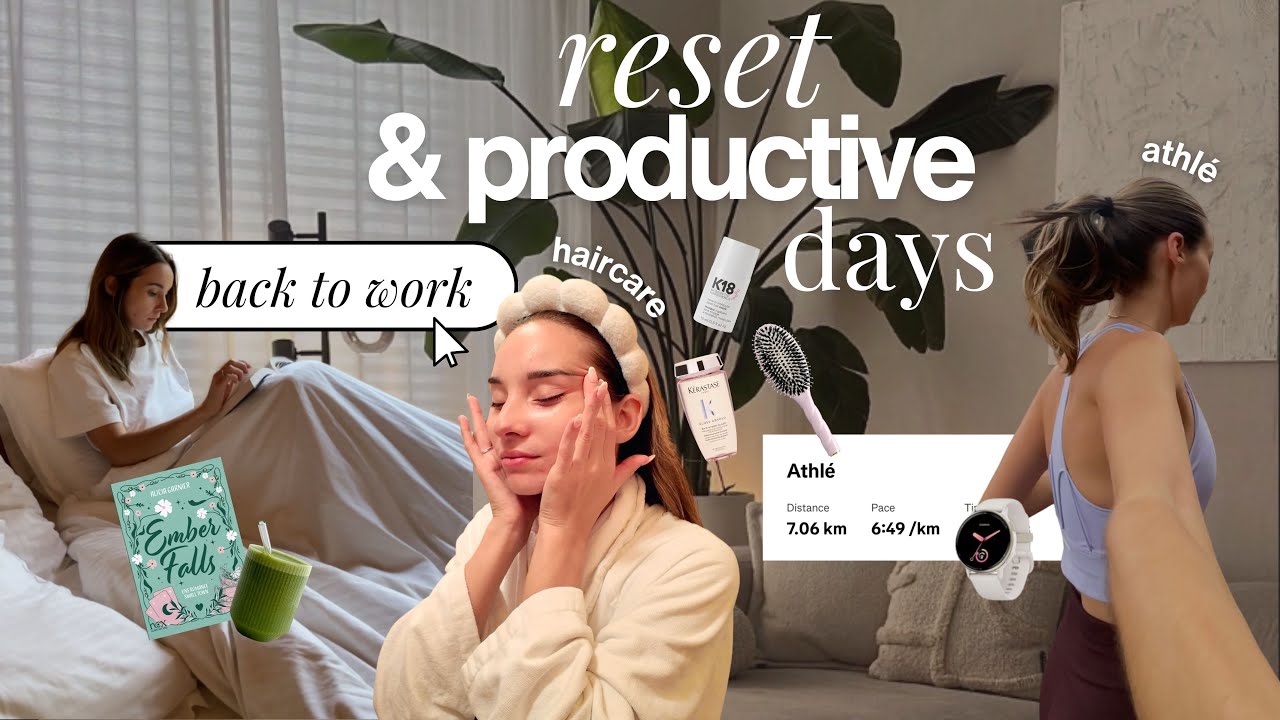 PRE-FALL LIFE RESET : self-care, organisation, sport & week-end digital detox