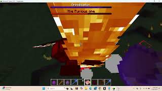 spiritcaller(illage and spillage) vs the furious one(experimental mobs)