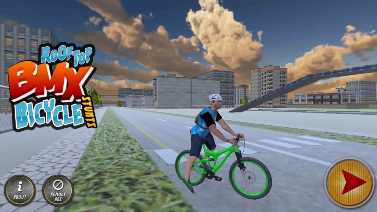Rooftop BMX Bicycle Stunts Android Gameplay FHD YouTube