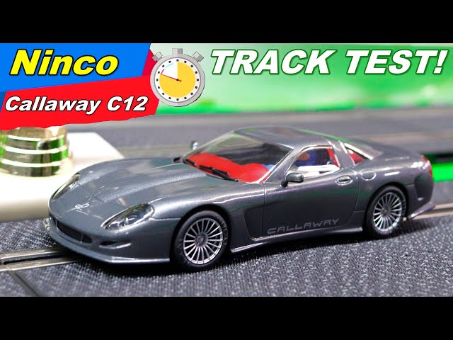 Ninco 50222 Slot Callaway C12, échelle 1/32, Neuf En Boîte