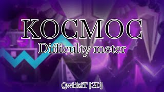 [New] KOCMOC DIFFICULTY METER | New TOP-1 Demon In Geometry Dash? [Full HD]