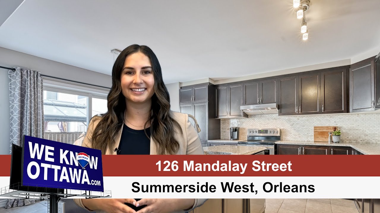 SOLD 126 Mandalay Street Summerside West, Orleans hamre Real