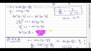 WMA13/01 (Edexcel) IAL P3 January 2023,   Q7, Differentiation of Inverse Trig Functions