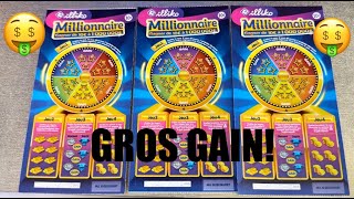 Download Lagu 🍀🤑3 millionnaire GROS GAINS🤑🍀 (#grattagefdj 🍀 MP3