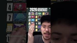 Packers 2026 schedule 🧀🧀🧀 #packers #gopackgo #nfl