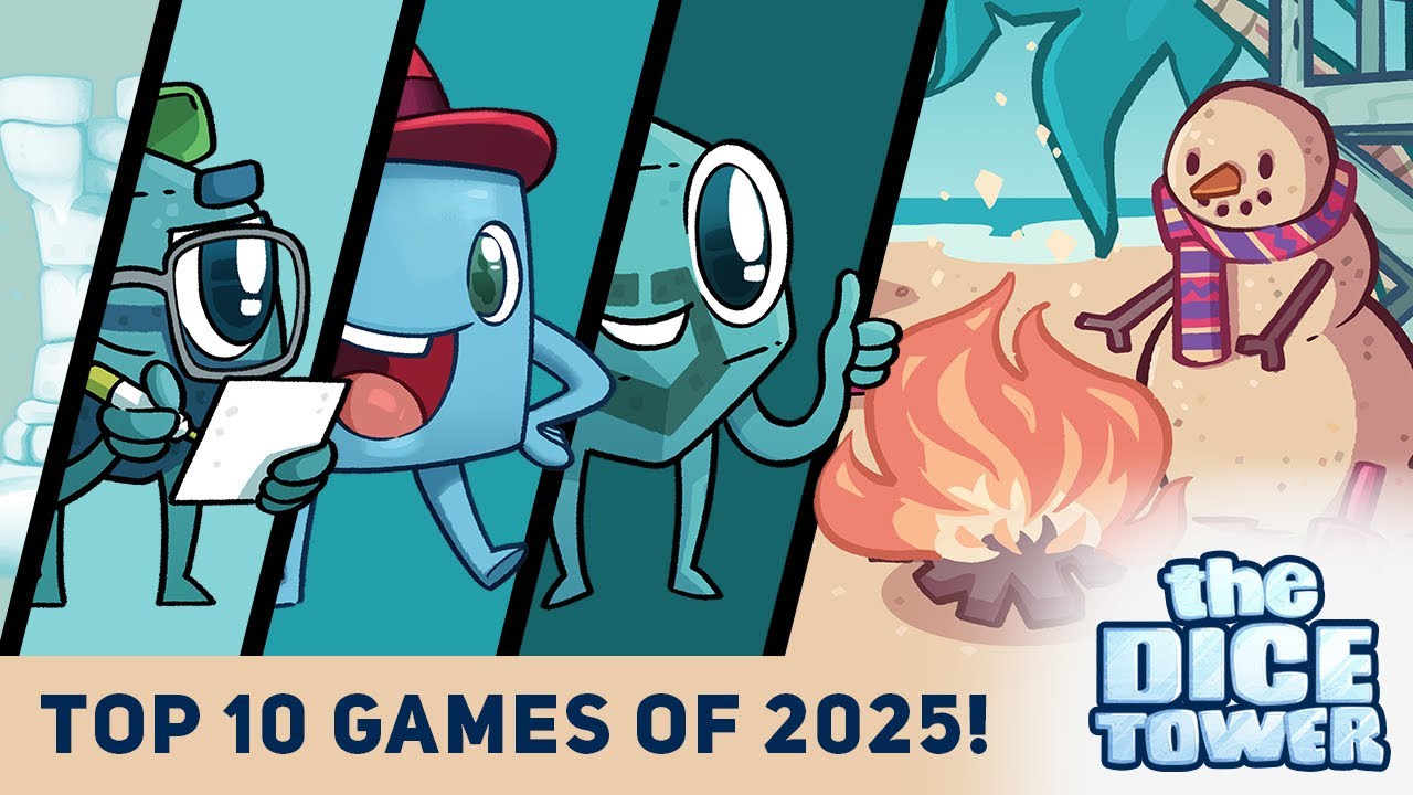 Top 10 Board Games of 2025 with Tom, Mike, Zee & YOU - YouTube