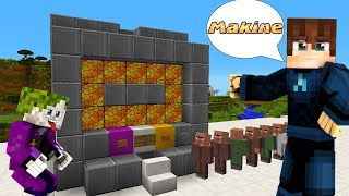 ABUZİ'NİN YUMURTA MAKİNESİ Minecraft Maceraları Örümcek Adam