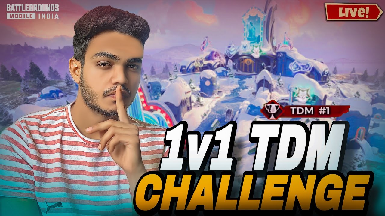 CUSTOM ROOM | 1v1 TDM | CLASSIC GAMEPLAY | BGMI LIVE WITH @sprayven 