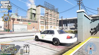 GTA V - LSPDFR 0.4.9🚔 - SAHP/CHP - Highway Patrol - Stolen Sheriff Vehicle | High-Speed Pursuit - 4K