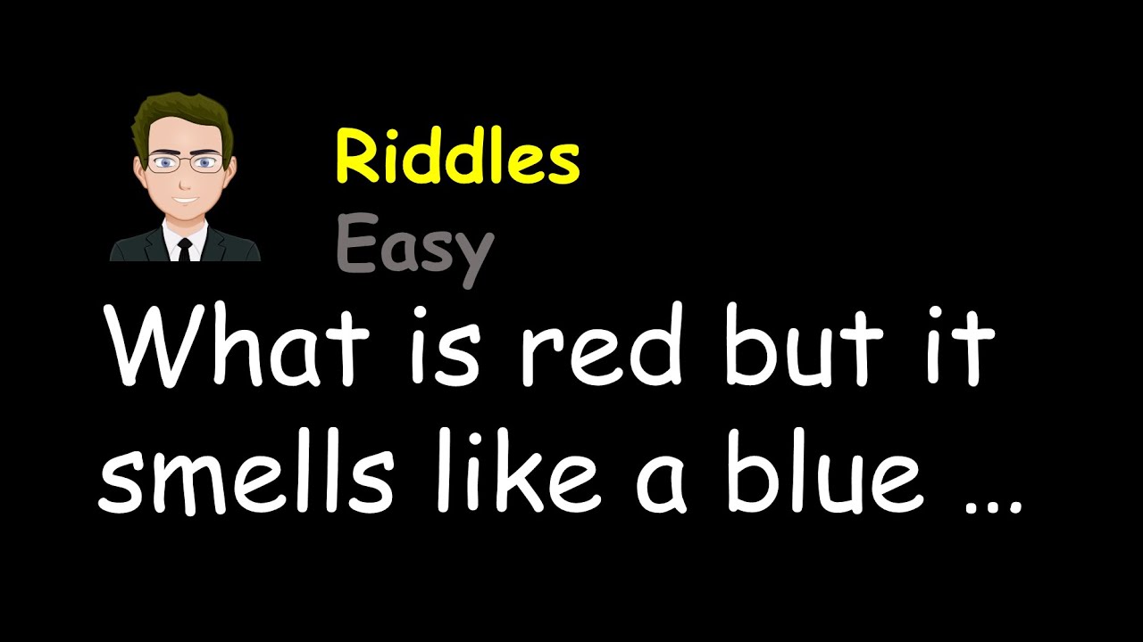 What Is Red But It Smells Like A Blue Paint YouTube What Is Red But It Smells Like A Blue Paint YouTube