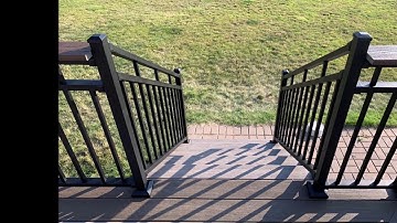 Trex Enhance Naturals deck build Ankeny, IA 2019