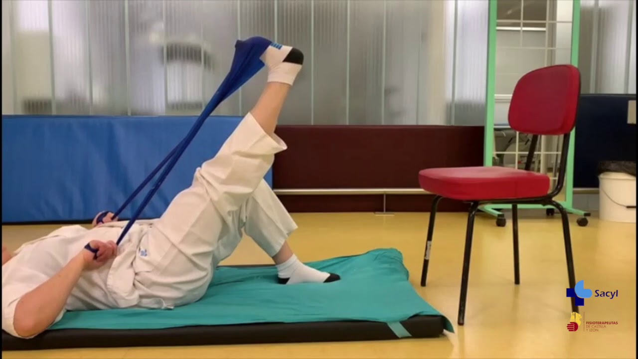 Ejercicios Fisioterapia columna Lumbar nº 3 YouTube