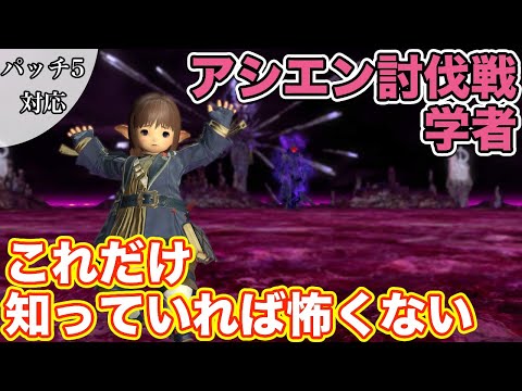 【FF14】アシエン討伐戦に学者(ヒーラー)で挑戦【これだけ知っていれば怖くないヒーラー編 2021年版】